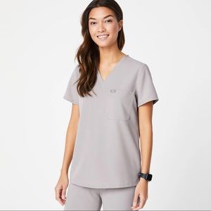 Figs • Slate XS Catarina Top